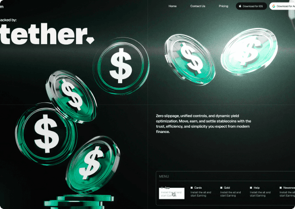 Tether - Website
